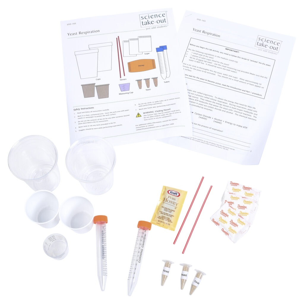 Yeast Respiration | Science Take-Out | Hands-On Learning Kits